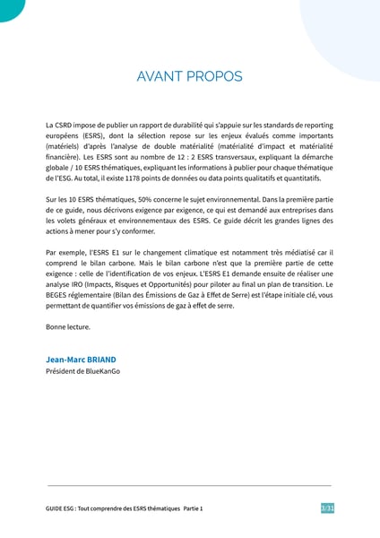 2025 Guide ESG - ESRS Environnement1