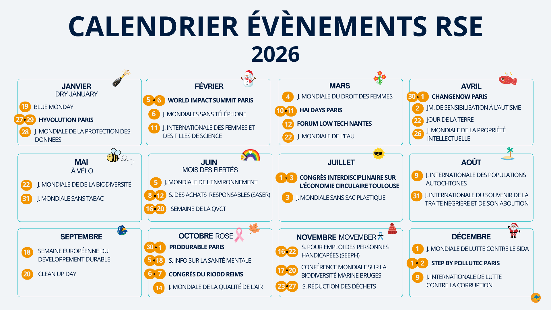 Calendrier évènements RSE 2026 (1)